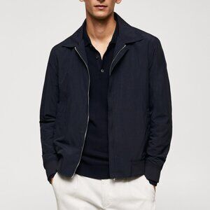 Mango-Lightweight technical-fabric jacket-New without Tag